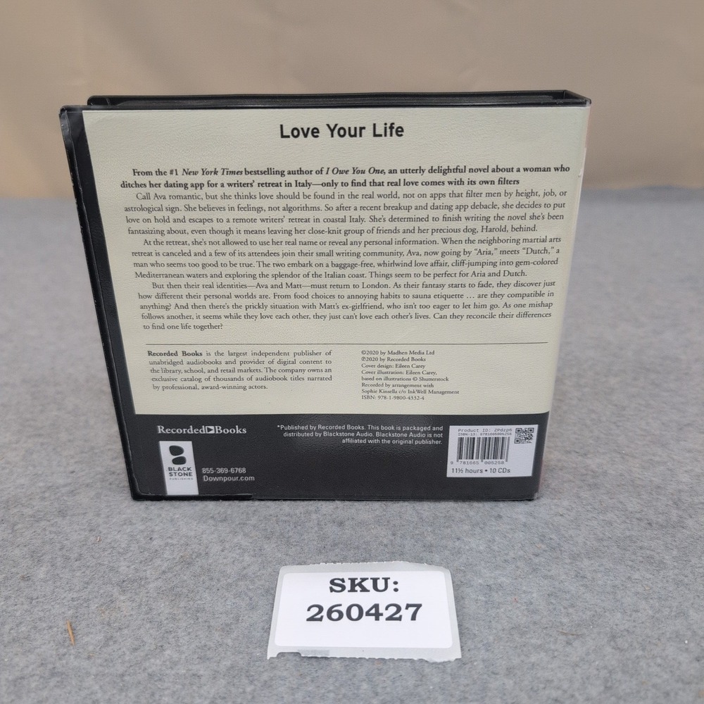 Love Your Life Sophie Kinsella Audiobook 10 CD Unabridged Fiona Hardingham VG+ - Picture 2 of 2